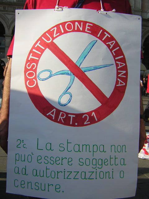 Articolo 21 Costituzione italiana