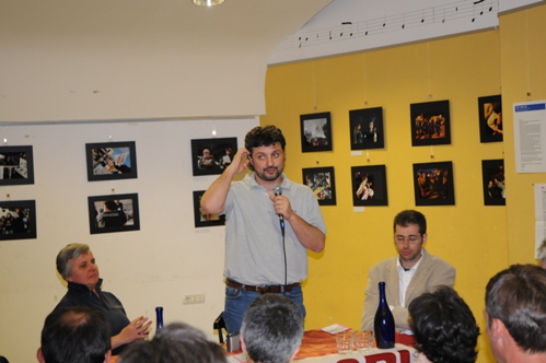 Vincenzo Linarello con Silvia Berruto e Alex Glarey